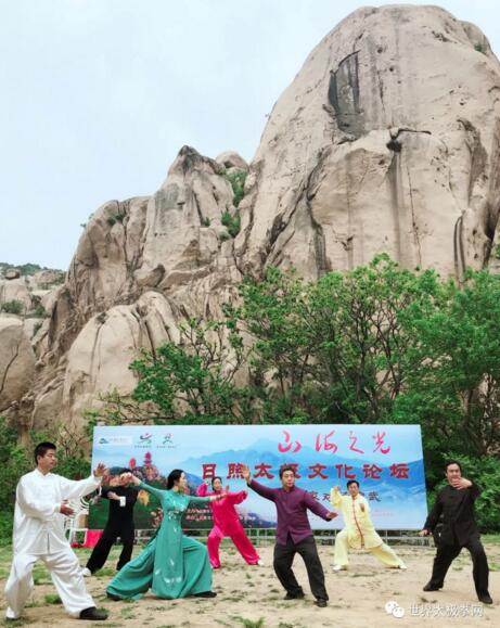 杨式太极名家演武图:崔仲三、傅清泉、李剑方、陈骊珠、张世昌、朱明、庄海