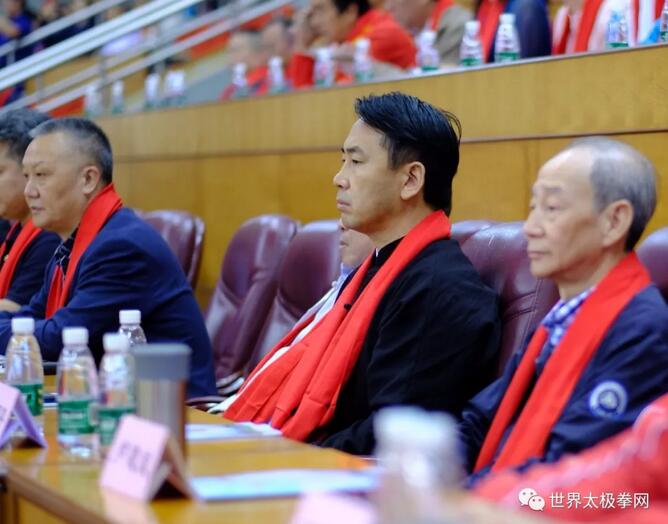 参加活动的武术名家、嘉宾