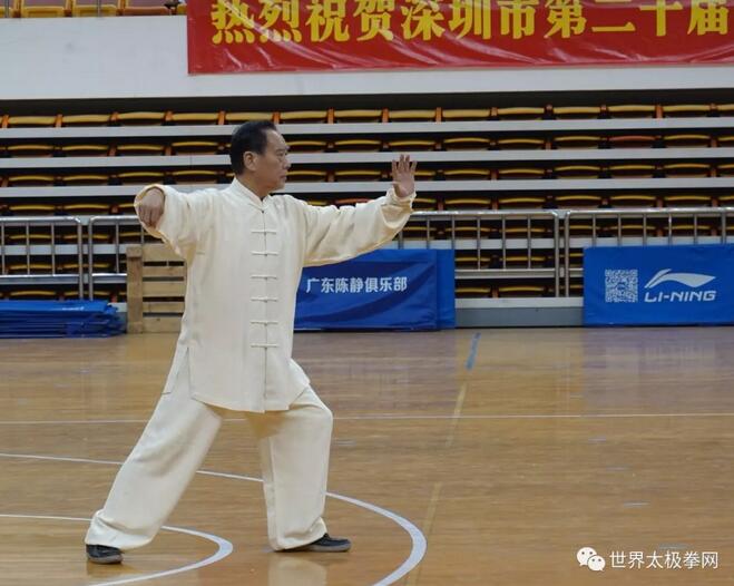 赵幼斌老师表演杨式太极拳