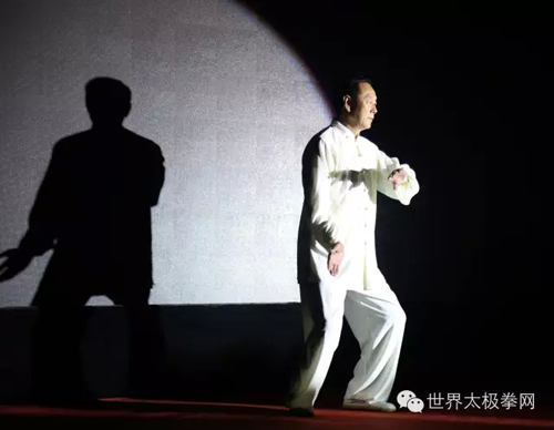 太极名家王西安演示太极功夫1