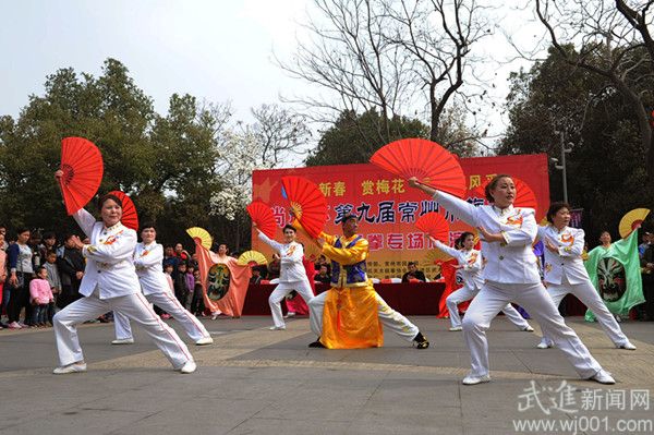 第九届常州市梅花节太极拳专场展演