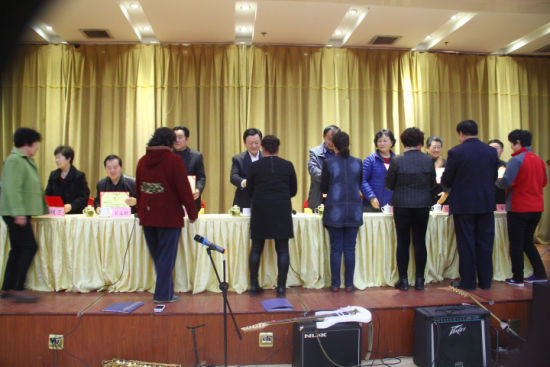 菏泽市总工会职工太极拳研究会召开年终总结