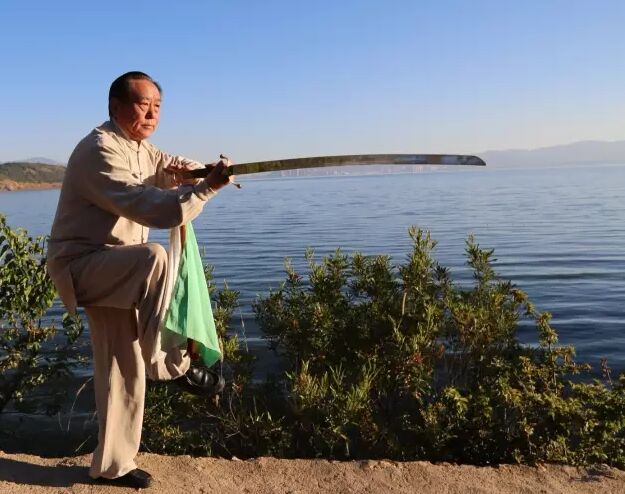 虎踞龙盘,海阔山远,敛日月光芒。—— 太极名家赵幼斌演示太极刀