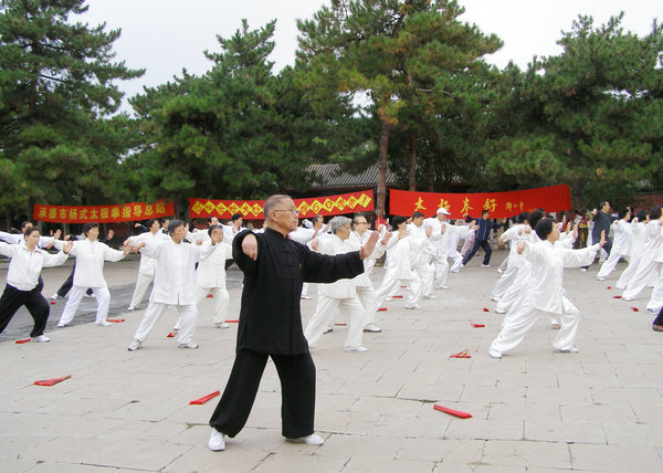 ��͢��80�������е�̫��ѧԱ��̫��ȭ