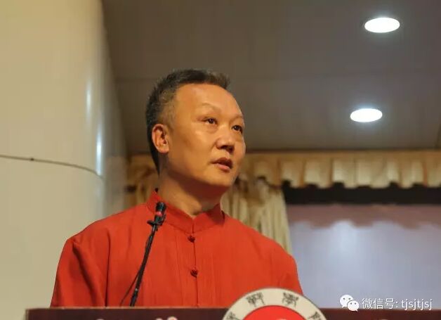 余功保先生在邯郸太极学院做太极文化演讲