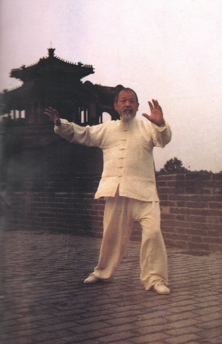 姚继祖先生练拳