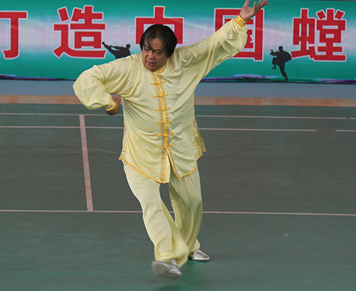 朱永金演练八卦掌