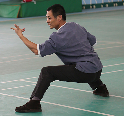 朱利尧表演陈式太极拳
