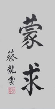 武术泰斗、著名武术家、原中国武术研究院副院长蔡龙云教授为