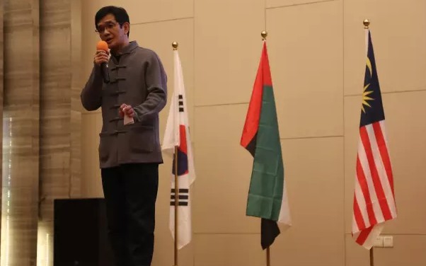 罗卫民先生讲解太极文化产业发展和太极拳研究